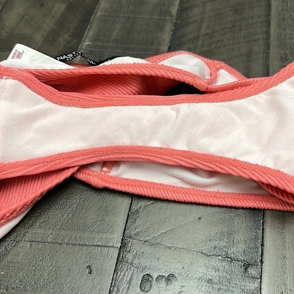 Nasty gal high waist rubbed bikini bottom